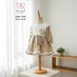 فستان بناتي مريح وناعم – P-1010