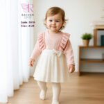 فستان بناتي مريح وناعم – P-1019