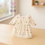 فستان بناتي مريح وناعم – P-1024