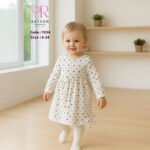 فستان بناتي مريح وناعم – P-1034